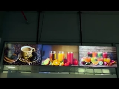 700 нитсов FHD Внутренний цифровой меню для рекламы быстрого питания