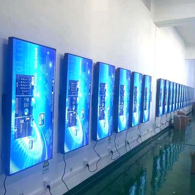 Индикаторная панель LCD окна магазина 55 дюймов вися 3500nits 1080p
