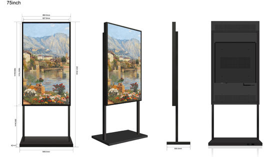 75 дюймовый LCD дисплей Ultra HD 2500-5000nits